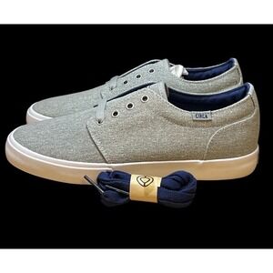 Size 8.5 - C1rca Drifter Gray Washed/ White 8 Men's Skateboard Shoes Mens
